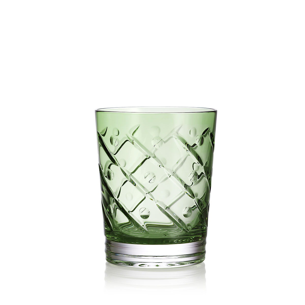 Waterford Winter Wonders Mistletoe DOF Glass Green, Single